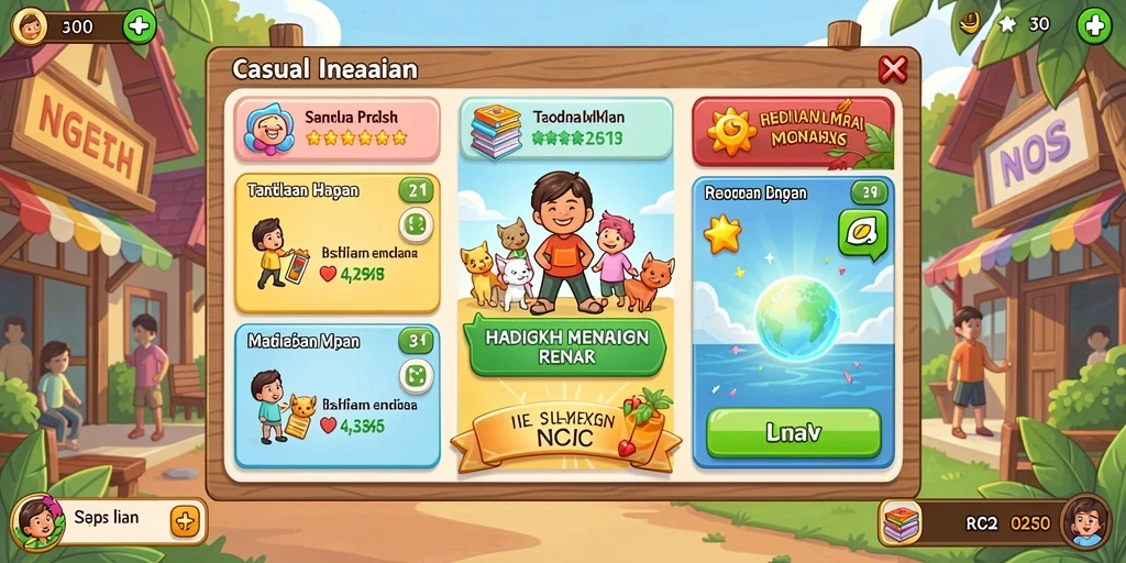 Tampilan antarmuka yang user-friendly di 7GAME.