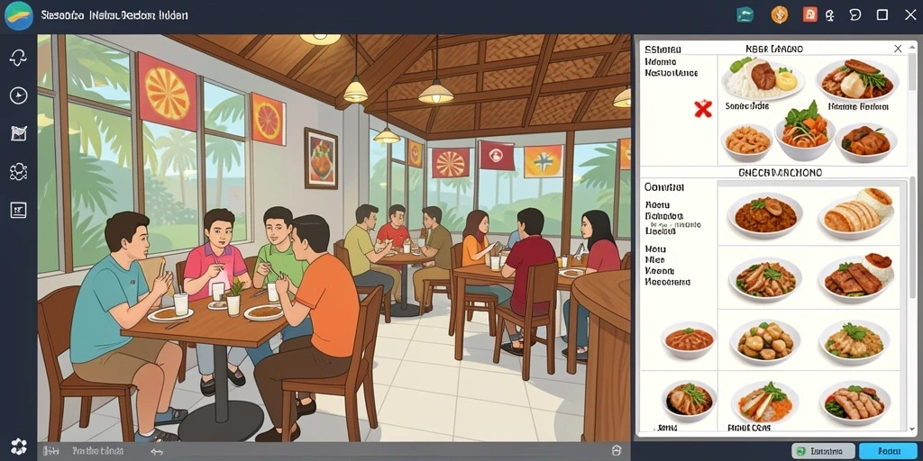Tampilan antarmuka pengguna yang intuitif dan menarik.