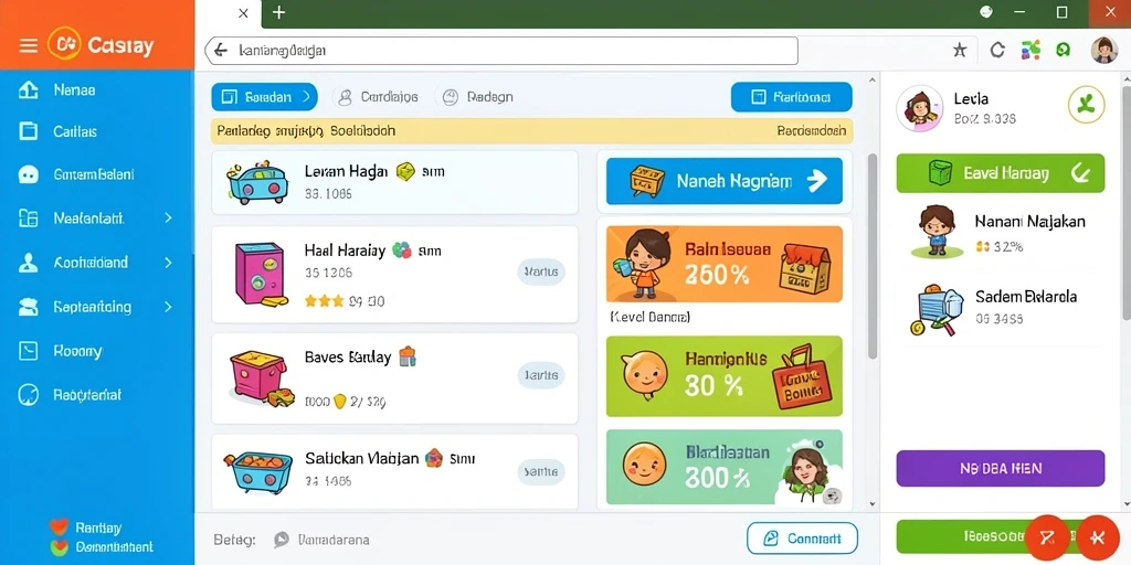 Tampilan antarmuka yang user-friendly.