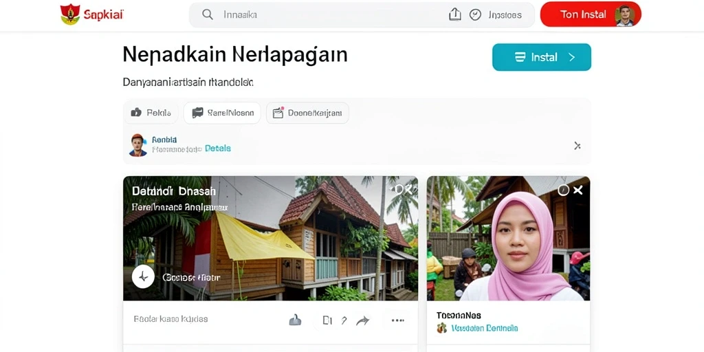 Menampilkan antarmuka permainan yang colorful dan menarik.