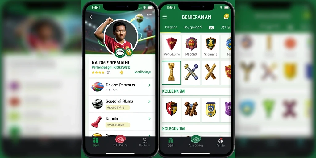 Tampilan antarmuka aplikasi yang modern dan menarik.