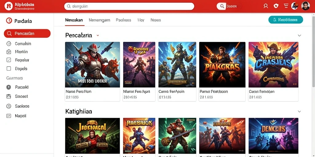 Screenshot menunjukkan karakter utama dalam aksi seru.