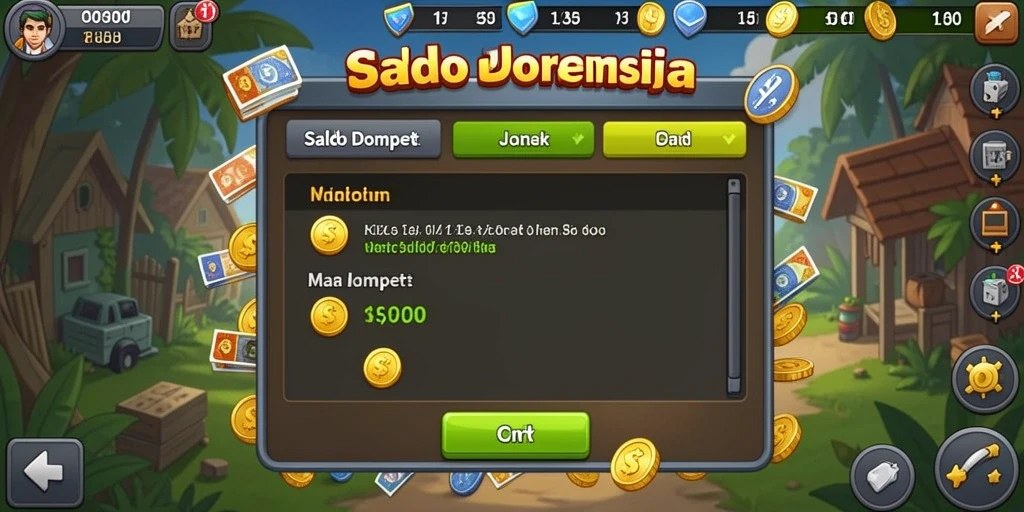 Tampilan awal game PP444 yang menarik.