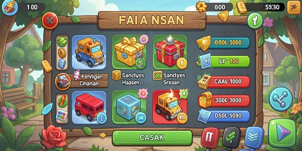 Tampilan antarmuka yang menarik dan intuitif.