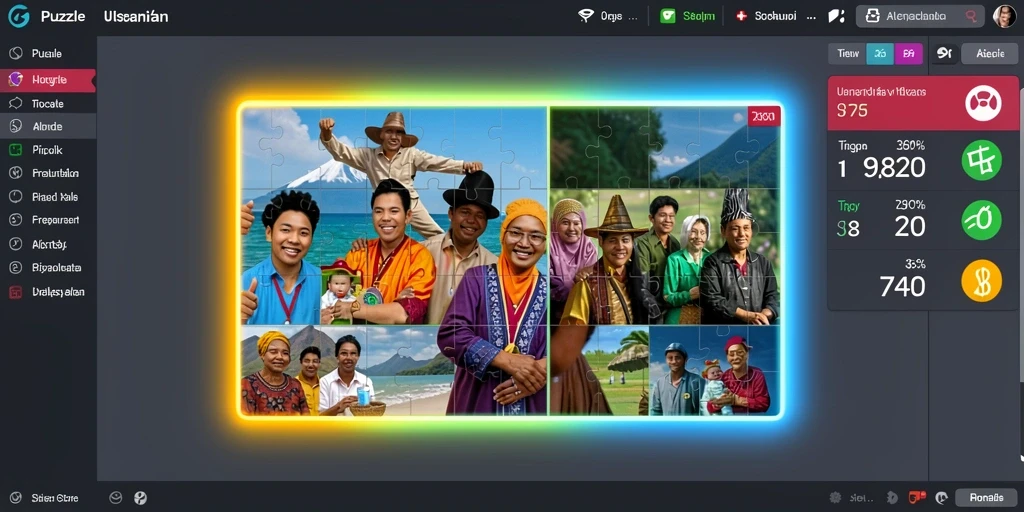 Tampilan antarmuka yang menarik dan user-friendly.