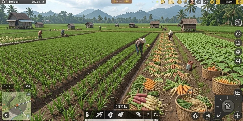 Tampilan awal game TANGANDEWA yang menawan.