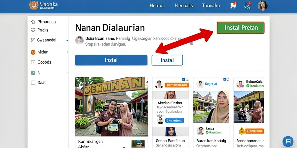 Tampilan antarmuka yang mudah digunakan.