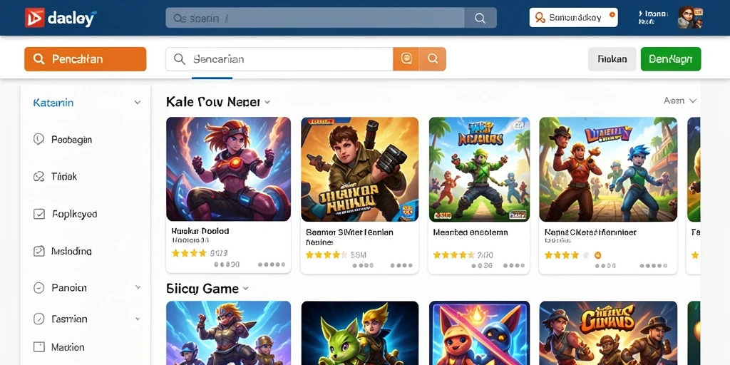 Screenshot menampilkan karakter utama dalam aksinya.